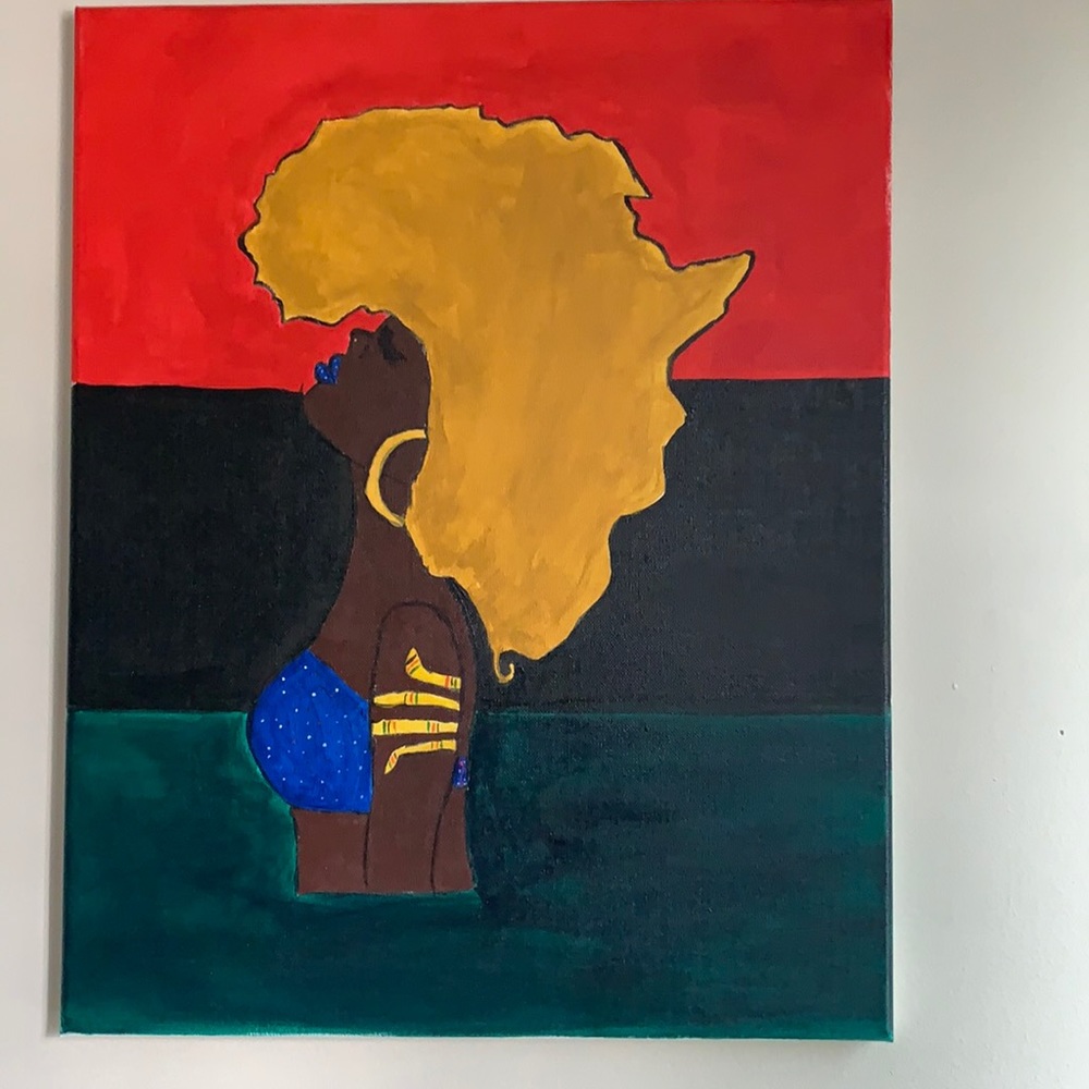 2 Sista Canvas Paintings 11x14 and 12x16